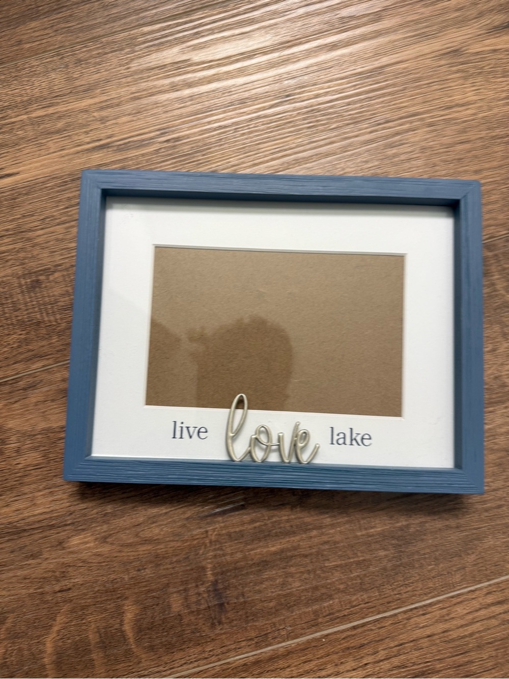 Lake picture frame